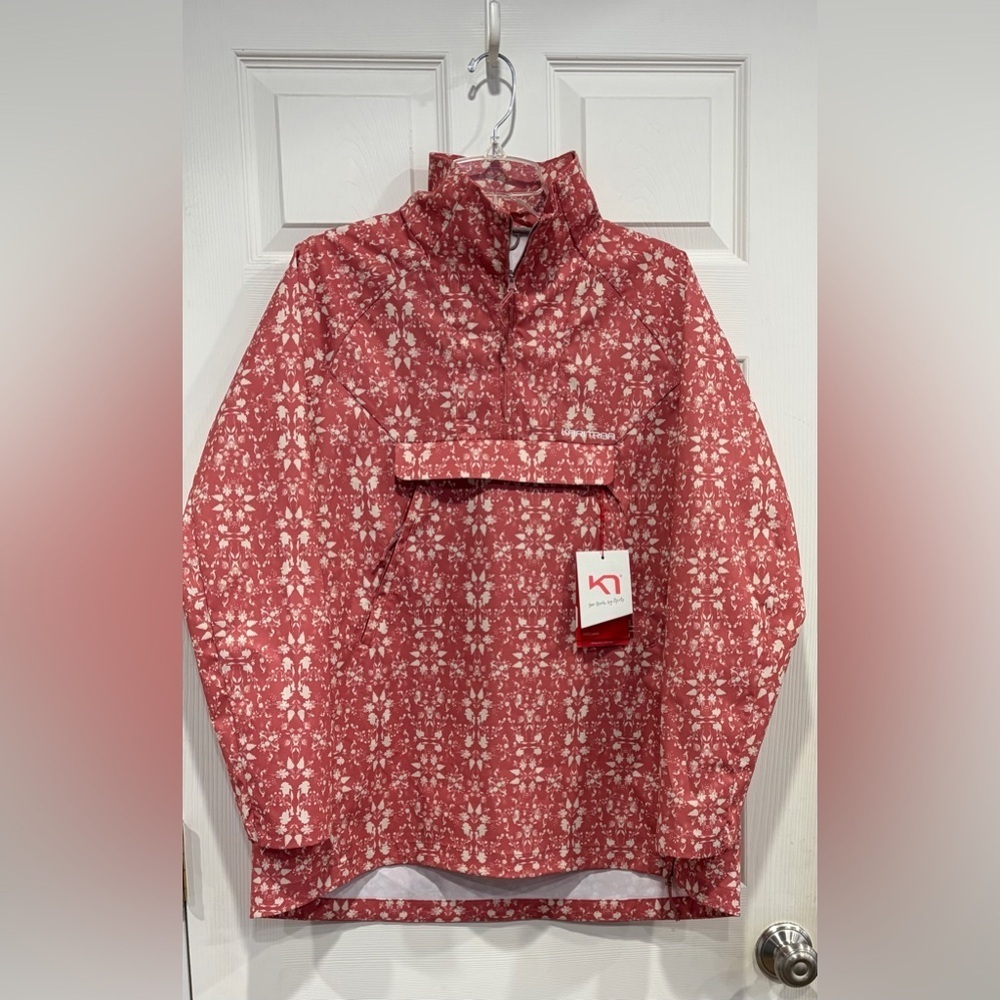 Kari Traa Women's Medium Ruth Anorak Cedar Pink NWT Jacket Pullover Zipper